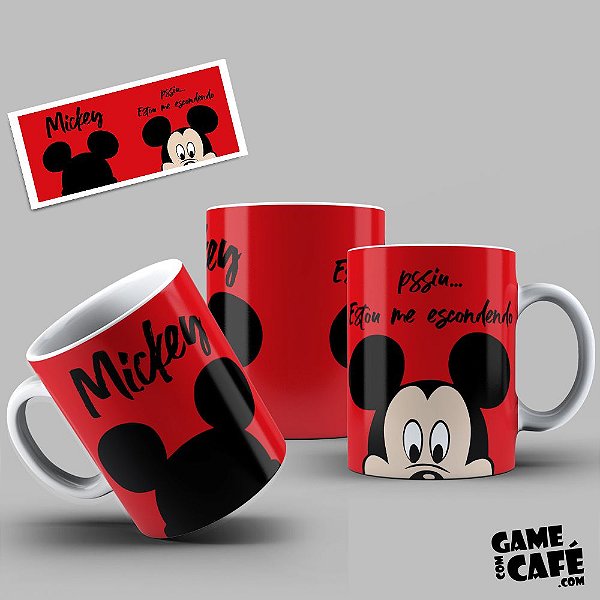 Caneca Mickey - Cartoons