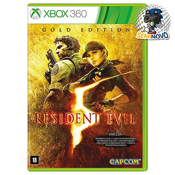 Resident Evil 5 - Gold Edition - Xbox 360
