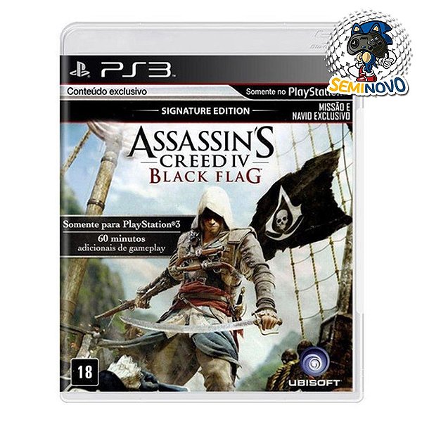 Assassins Creed 4 Black Flag Dublado Ps3 Digital Psn - EbitGames!