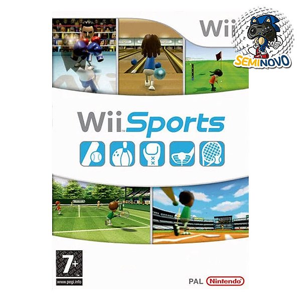 Wii Sports - Nintendo Wii (sem box)