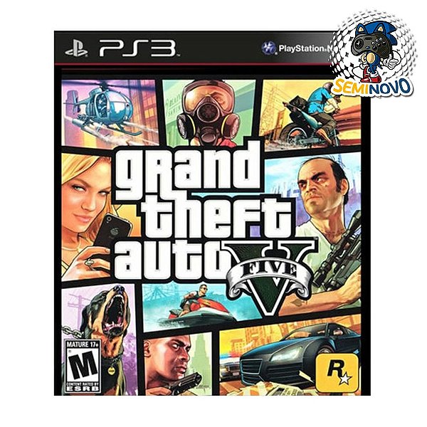 GTA V - Grand Theft Auto V - PS3