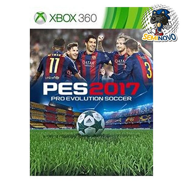 PES 2017 - Pro Evolution Soccer - Xbox 360 (sem box)