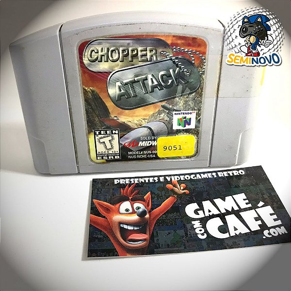 Chopper Attack - Cartucho Nintendo 64
