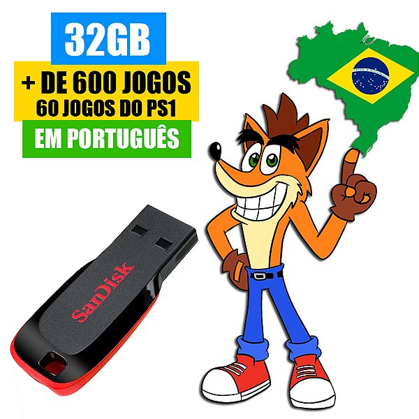 Jogos Playstation Classic 32GB em Português PT e BR