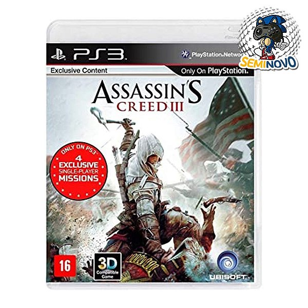 Assassins Creed III - PS3