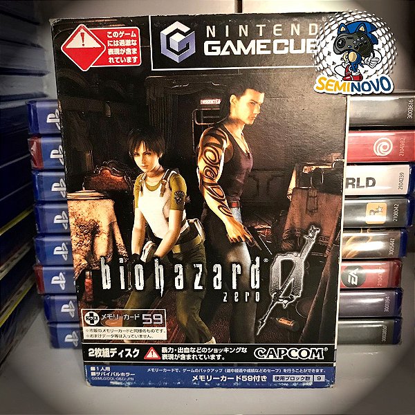 Biohazard Zero (Resident Evil 0) - Nintendo Game Cube JP