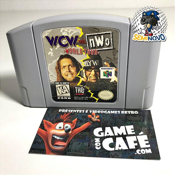 WCW VS NWO World Tour - Cartucho Nintendo 64
