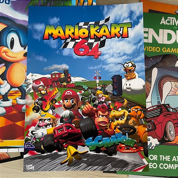 Poster Mario Kart 64