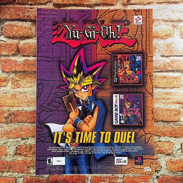 Poster Yu-Gi-Oh Forbidden Memories - Game com Café.com