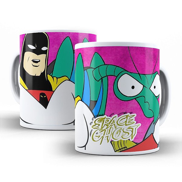 Caneca Space Ghost e Inimigos