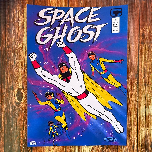 Poster Space Ghost Comics