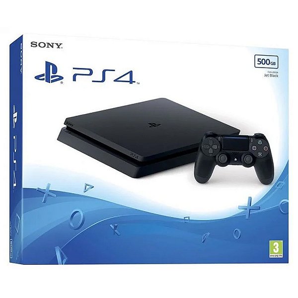 Playstation 4 Slim 500GB + Jogo