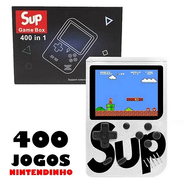 Video Game Portatil 400 Jogos Mini Game Sup Game Box