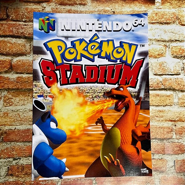 Poster Pokemon Stadium
