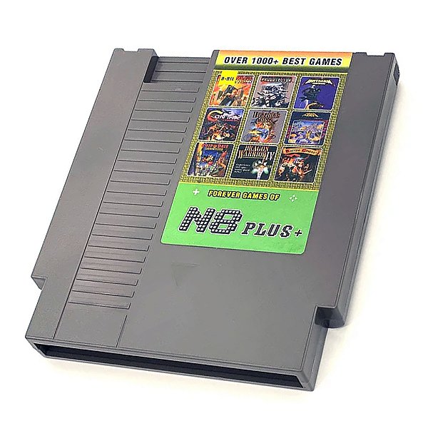 Cartucho 1000 Jogos em 1 - NES Everdrive Nintendinho
