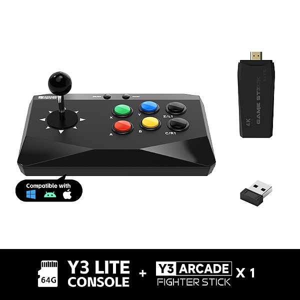 Controle Arcade Fliperama com Jogos Retro