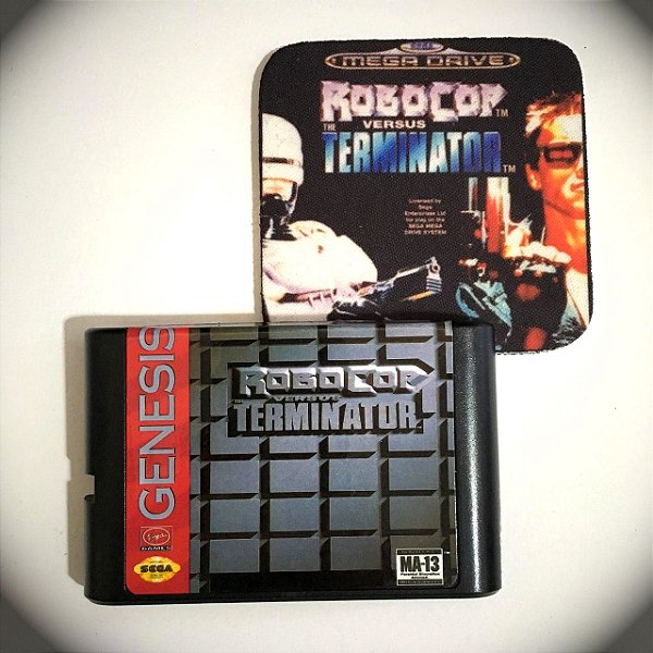 Robocop VS The Terminator - Cartucho Mega Drive