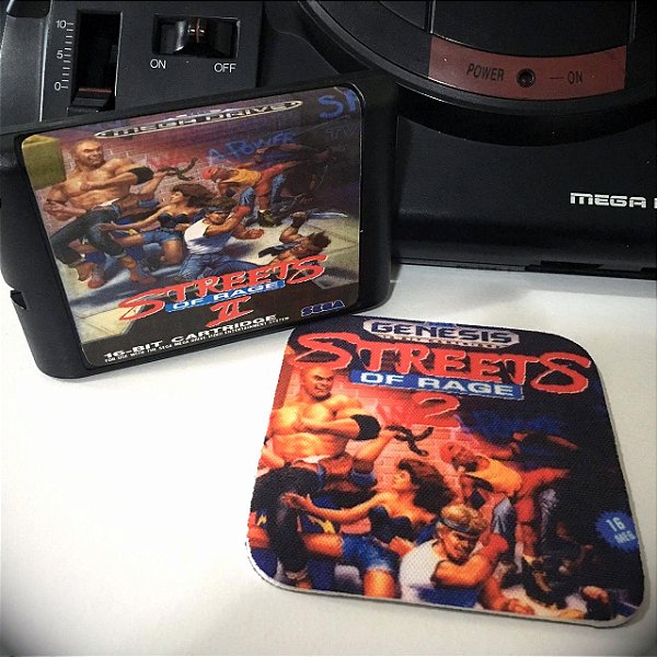 Streets of Rage 2 - Cartucho Mega Drive