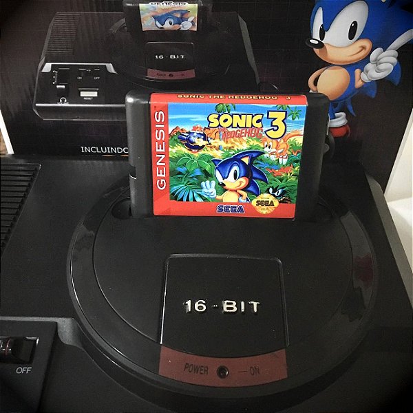Sonic 3 - Cartucho Mega Drive