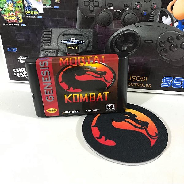 Mortal Kombat - Cartucho Mega Drive