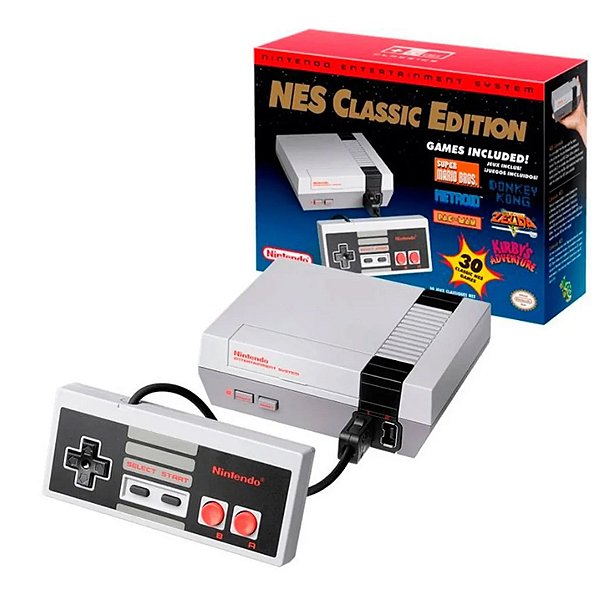 NES Classic Edition 30 Jogos - Nintendinho HDMI