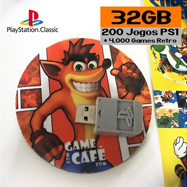 Jogos Playstation Classic 32GB