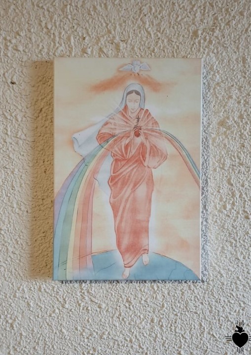 TELA DA IMACULADA DO ESPIRITO SANTO 40X60