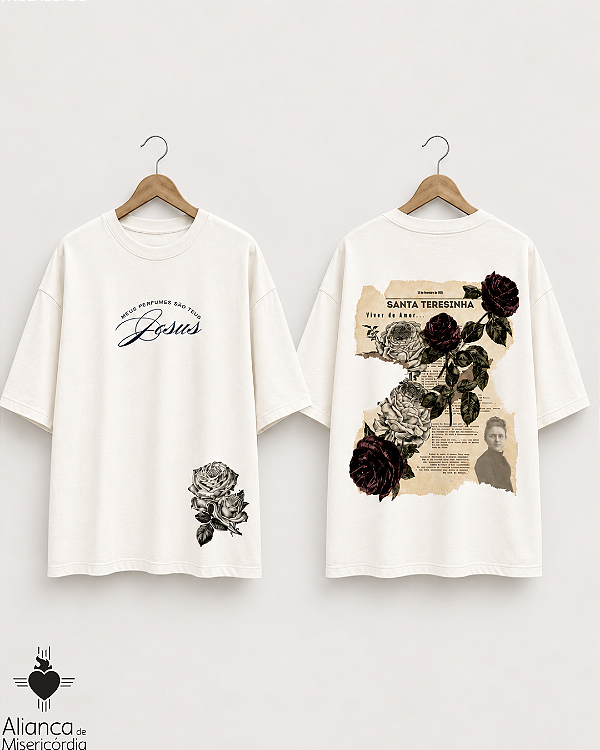 CAMISETA STA. TERESINHA - MEUS PERFUMES
