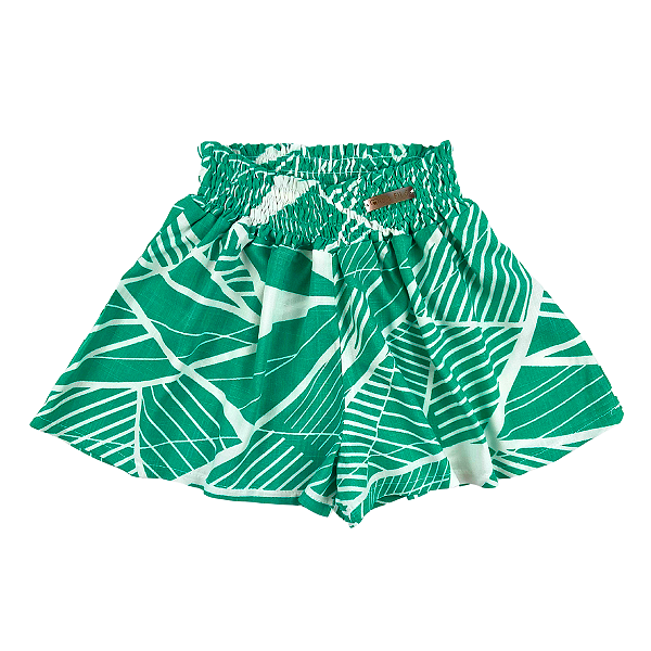 Short Saia Lastex Viscose