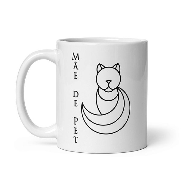 Caneca Mãe de Pet Gato