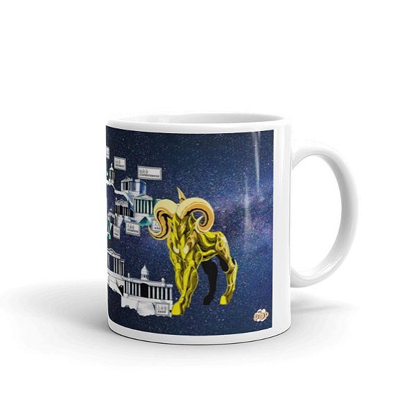 Caneca - Saga das 12 Casas - Mu de Aries