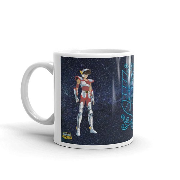 Caneca Os Cavaleiros dos Zodíacos Seiya