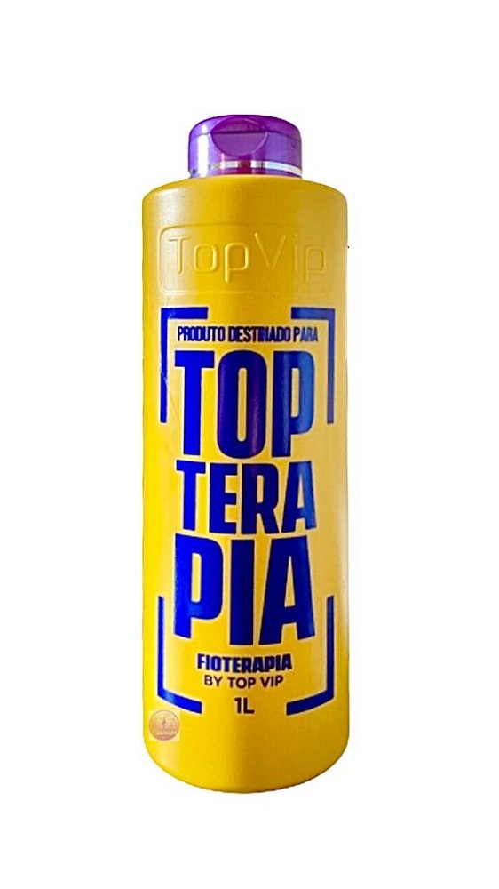 Escova Progressiva Top Vip Profissional Para Terapia Dos Fios 1 Lt