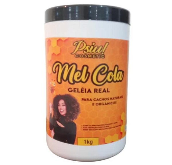 Mel Cola Capilar Geleia Real Psiu! 1Kg