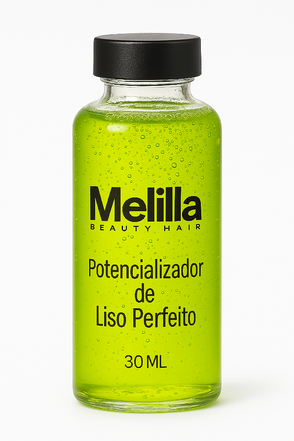 Ampola Capilar Potencializador de Liso Perfeito Melilla Beauty Hair 30ml