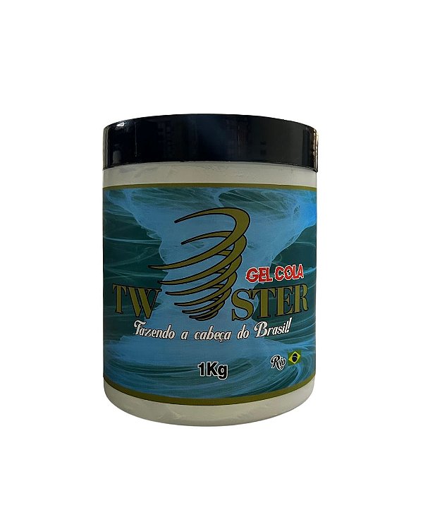 Gel Cola Twister Rio 1kg - O Melhor Gel Fixador