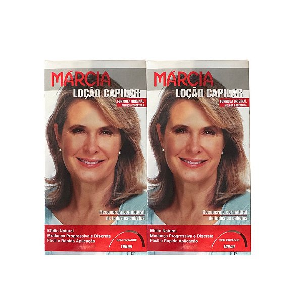Loção Capilar Márcia Feminina 100ml - 02 Unidades