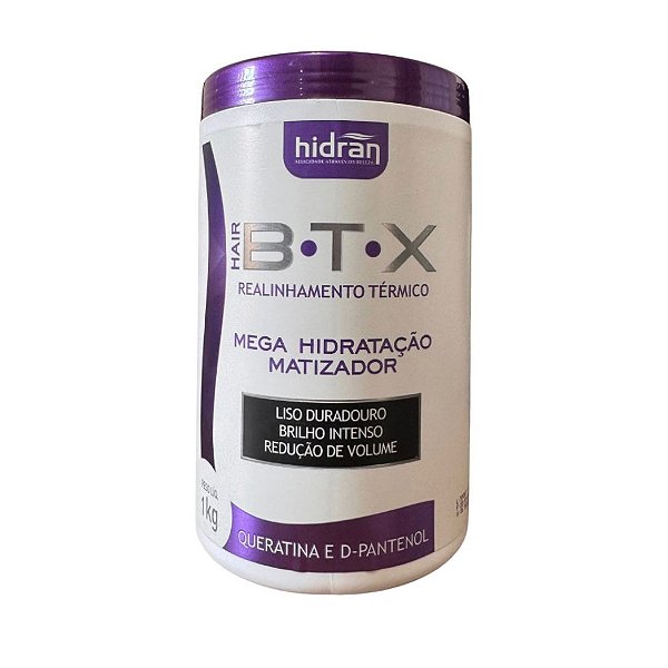 Btx Platinum Liso Duradouro Alisamento Capilar Hidran 1kg