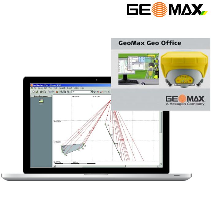 GeoMax Software GNSS GGO Office BASIC para Escritório