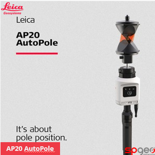 Leica AP20 AutoPole para construção