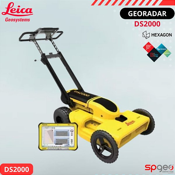 Leica DS2000 Georadar para utilities