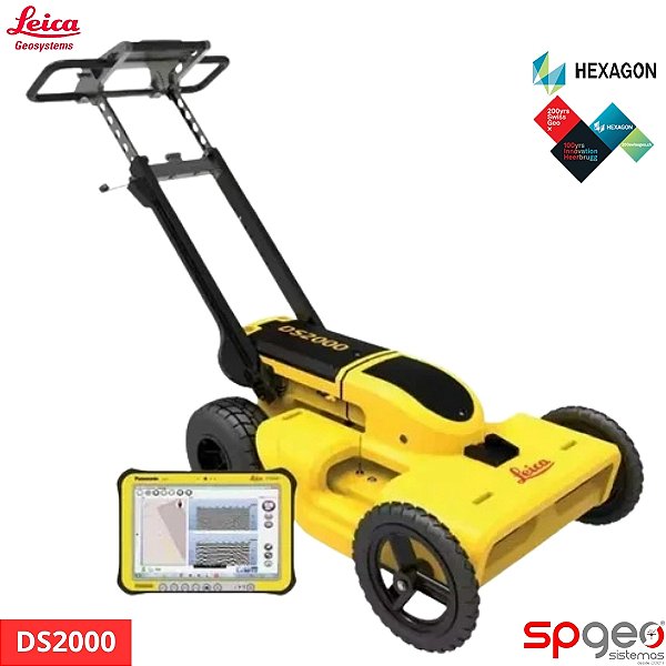 Leica DS2000 Georadar para utilities