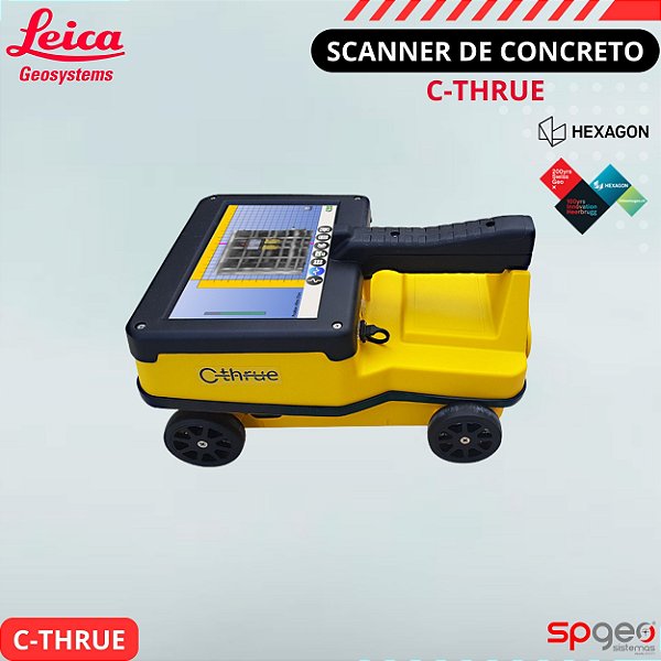 Leica C-Thrue Radar de Penetração de Parede e Solo