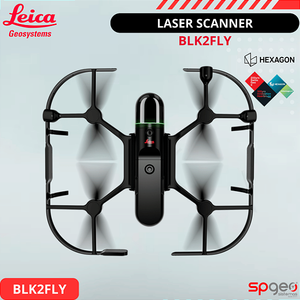 Leica BLK2FLY Drone de digitalização a laser autônomo