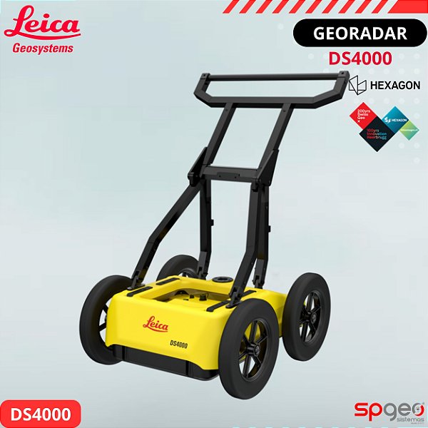 Leica DS4000 Georadar para utilities