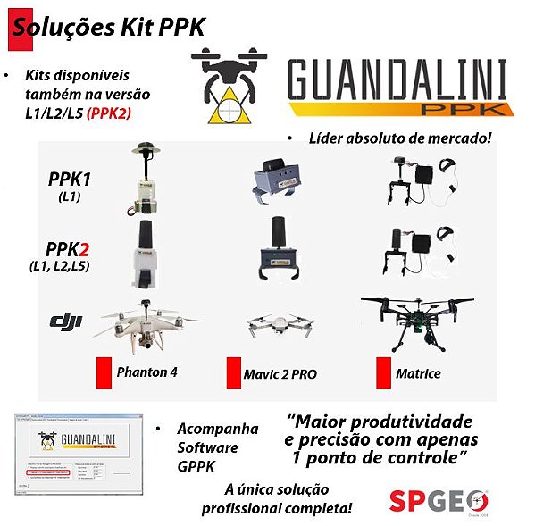 Kit PPK para Drone