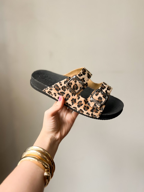 Papete Camurça Estampado Olivia @usemika Feminino