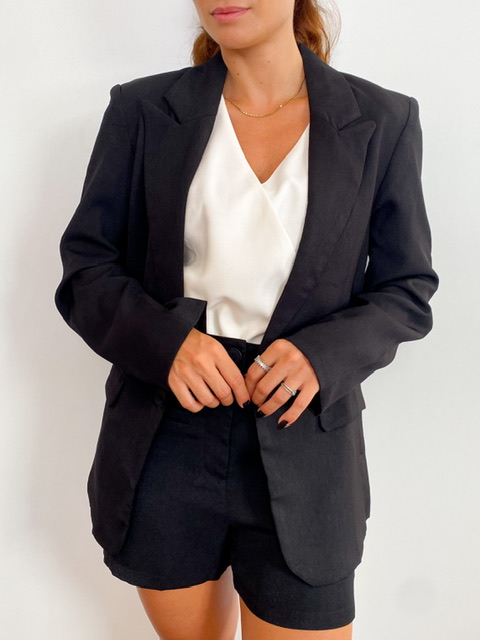 Blazer Alfaiataria Marant Com Bolso Frontal Bella @usemika Feminino