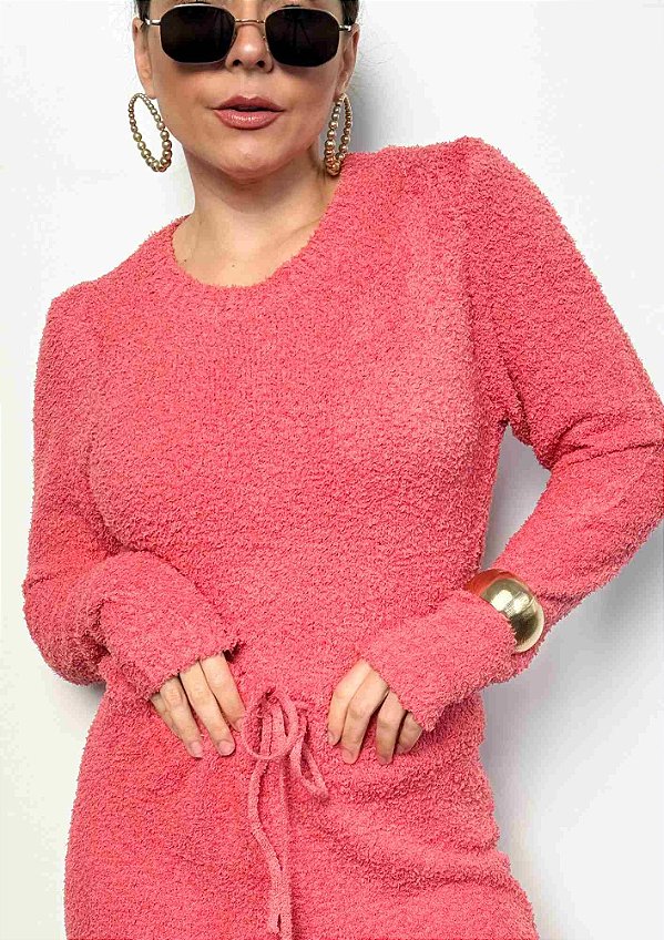 Blusa Pelúcia Premium Manga Longa Renata @usemika Feminino