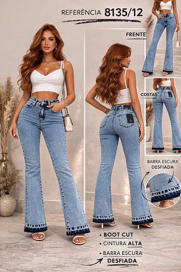 Calça Jeans 8135 @usemika Feminino